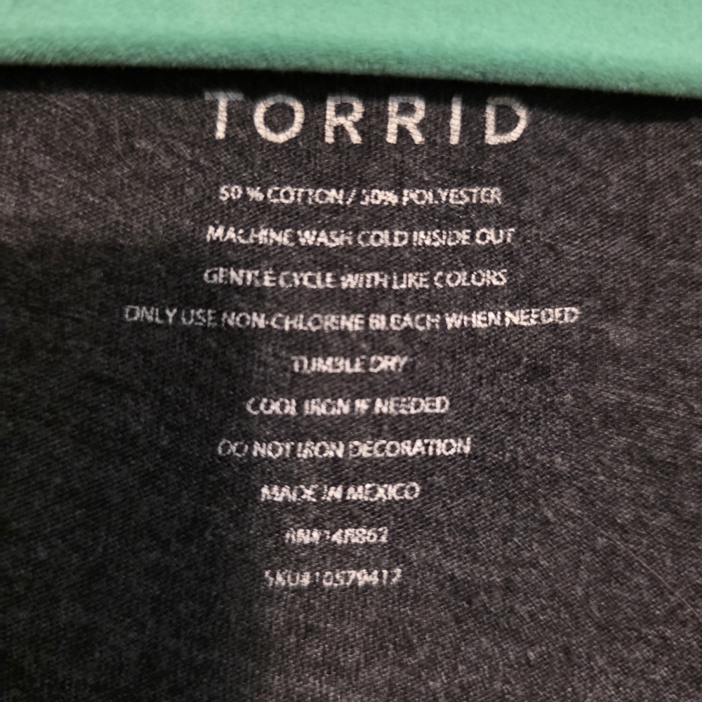 Torrid Charcoal 'Happy Camper' Graphic Tank - Picture 2 of 2